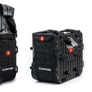 Полужесткие боковые сумки Lone Rider с креплением на мотоцикл BMW R1300GS Lone Rider MotoBags 1300 6