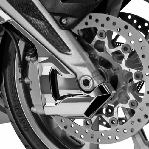 Накладки на передние тормозные суппорты Honda для мотоцикла GL1800 Gold Wing, хромированные