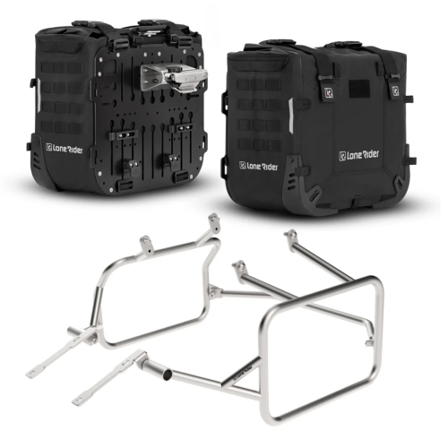 Полужесткие боковые сумки Lone Rider с креплением на мотоцикл BMW R1300GS